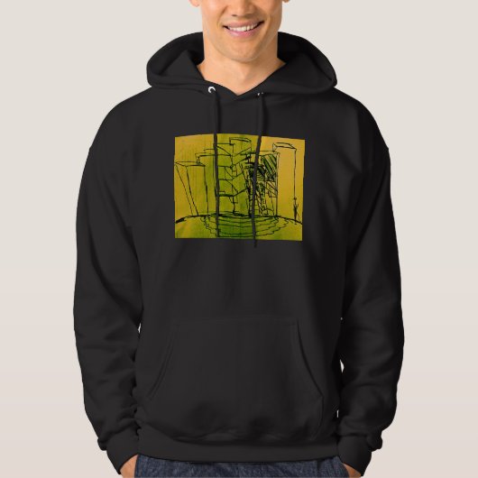 VESTE À CAPUCHE PLAN DE LEÇON VILLE (Devant)