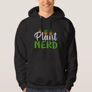 Veste À Capuche Plante Nerd Amateur Gardener Catgrass Philodendron
