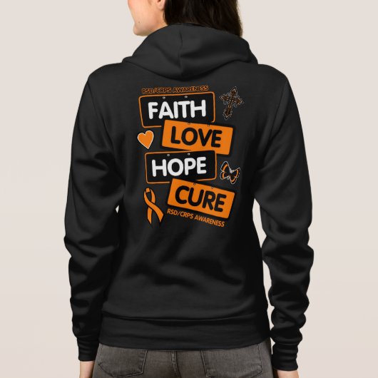 Veste À Capuche Plaques de licence...RSD/CRPS (Dos)