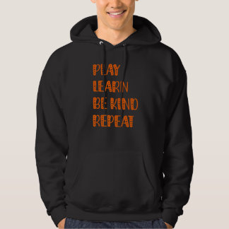 Veste À Capuche Play Learn Be Kind Repeat Kindness Day 2022 Unity 