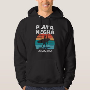 Veste À Capuche PLAYA NEGRA COSTA RICA Surf Retro Sunset Surf