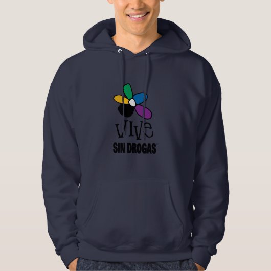 Veste À Capuche Playera vives sin drogas (Devant)