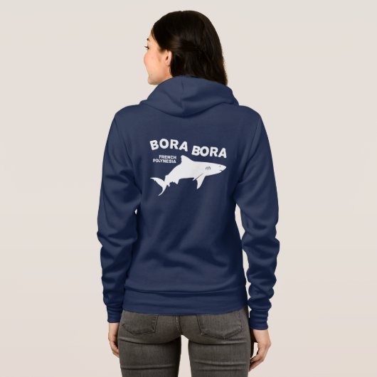 Veste À Capuche Plongée De Requin À Bora Bora (Dos entier)