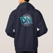 Veste À Capuche Plongée sous-marine | Hommes (Dos)