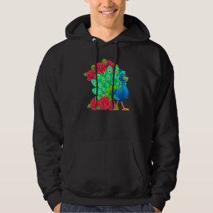 Veste À Capuche Plumes décoratives Peacock Oiseaux Graphique anima