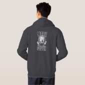 Veste À Capuche Plus de café | Citation pour les amateurs de café (Dos entier)