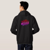 Veste À Capuche Plus que de gagner (Dos entier)