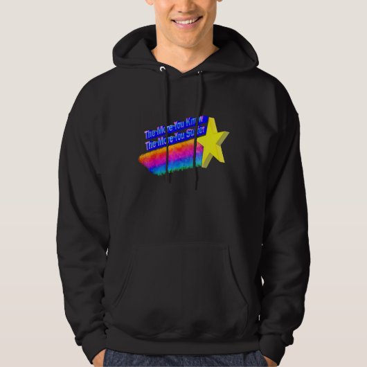 Veste À Capuche Plus Vous En Savez, Plus Vous Souffrez 3 (Devant)