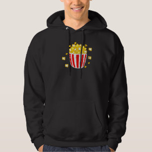 Veste À Capuche Pocket Popcorn Pop Corn Eater Graphisme