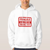 Veste À Capuche Poignée Fragile Avec Soin (Devant)