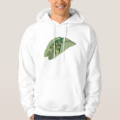 Veste À Capuche Pois Dans Un Morceau (Devant)