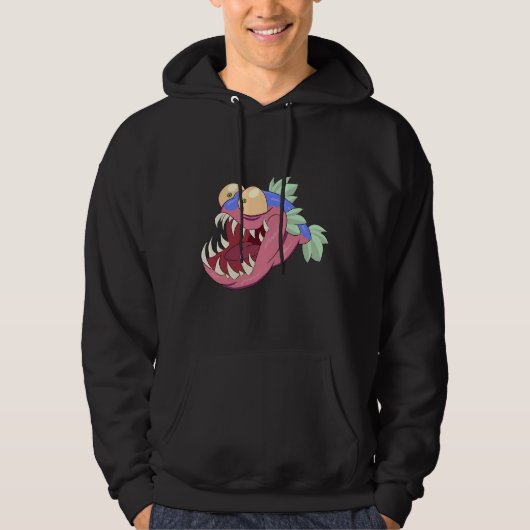 Veste À Capuche Poisson carnivore (Devant)