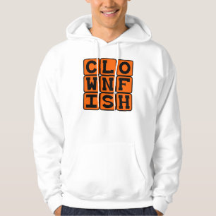 Veste À Capuche Poisson clown, Poisson Coloré