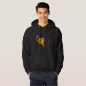Veste À Capuche Poisson coloré 101 (Devant entier)