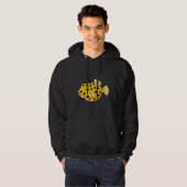 Veste À Capuche Poisson en boîte jaune (Devant entier)