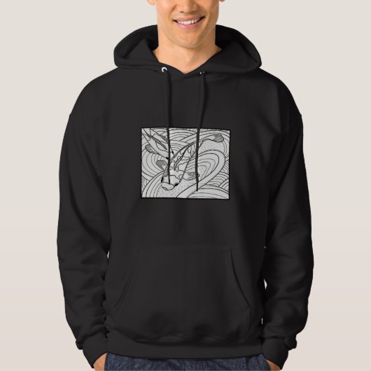 Veste À Capuche Poisson Koi 324 (Devant)