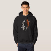 Veste À Capuche Poisson Koi 845 (Devant entier)
