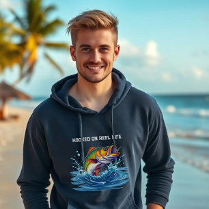 Veste À Capuche Poisson sur la vie de bobine