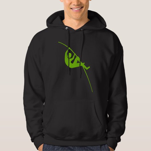 Veste À Capuche Pôle Vaulting - Martian Green (Devant)
