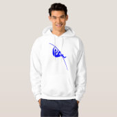 Veste À Capuche Pôle voûté - Bleu (Devant entier)