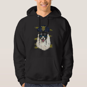 Veste À Capuche Police Officier Américain Eskimo PD Cop Crime Scèn