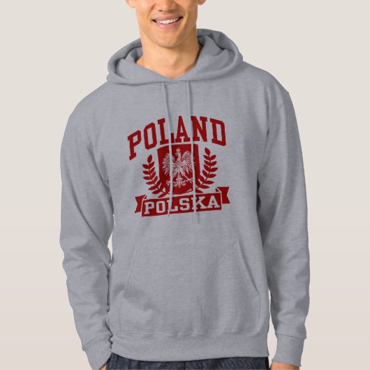 Veste À Capuche Pologne Polska (Devant)