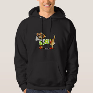 Veste À Capuche Pomme du pays Dachshund à poils durs