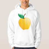 Veste À Capuche Pomme jaune dorée (Devant)