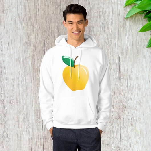 Veste À Capuche Pomme jaune dorée