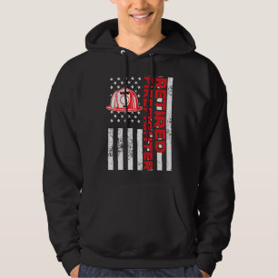 Veste À Capuche Pompier Pompier Pompier Retraité Pompier Fireman R