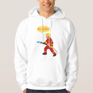 Veste À Capuche pompier, tu as chaud ?