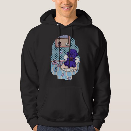 Veste À Capuche Poodle de refroidissement (Devant)