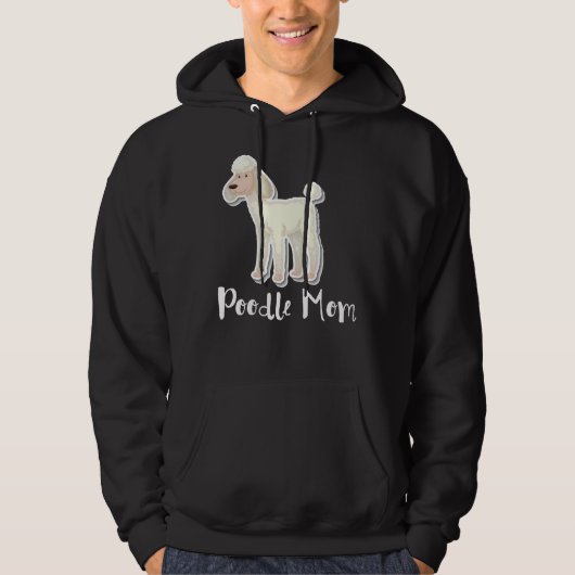 Veste À Capuche Poodle Maman Essentiel (Devant)