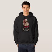 Veste À Capuche Poodle Père Noël Xmas (Devant entier)