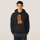 Veste À Capuche Poodles Chien Maman (Devant entier)
