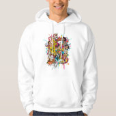 Veste À Capuche Pop Art Style Tee – Bold Retro Design (Devant)