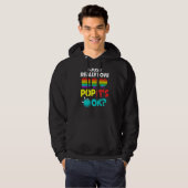 Veste À Capuche Pop It Fidget Jeu Jeu Drôle Stress Bubble (Devant entier)
