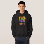 Veste À Capuche Pop It Fidget Popping Toy's Fidget Bubble Popper (Devant entier)