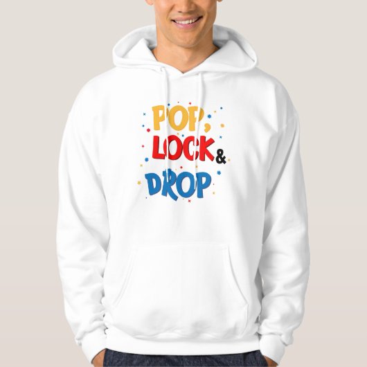 Veste À Capuche Pop, Lock & Drop (Devant)