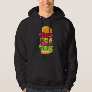 Veste À Capuche Pop The Man The Meat Happy Fête des pères Burger