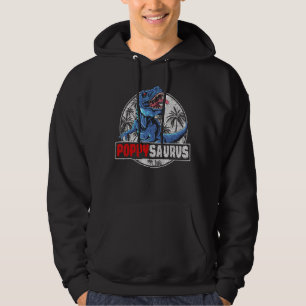 Veste À Capuche Poppysaurus Rex Dinosaur Famille Correspondant 1