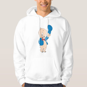Veste À Capuche Porky Pig Chapeau qui s'envole