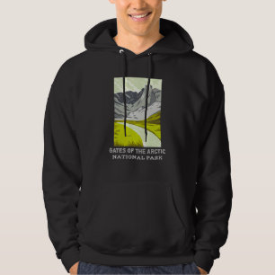 Veste À Capuche Portes Du Parc National De L'Arctique Randonnée De