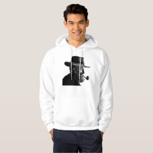 Veste À Capuche Portrait au point et à la ligne : Vieil homme sage