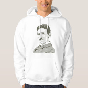 Veste À Capuche Portrait de Nikola Tesla