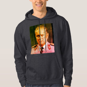 Veste À Capuche Portrait rétro du président yougoslave Tito Histoi