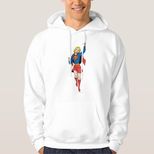 Veste À Capuche Pose Supergirl 4 (Devant)