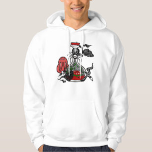 Veste À Capuche Potion gothique avec araignée squelette