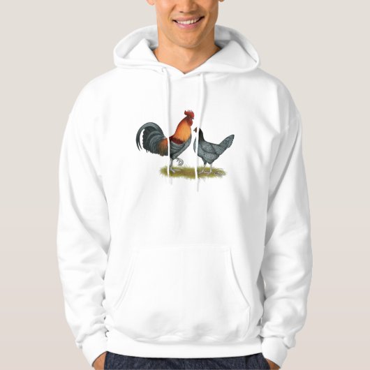 Veste À Capuche Poule bleue du Delaware (Devant)