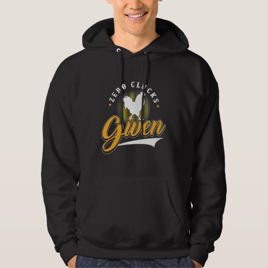 Veste À Capuche Poulets Zéro Clucs Donné (Devant)
